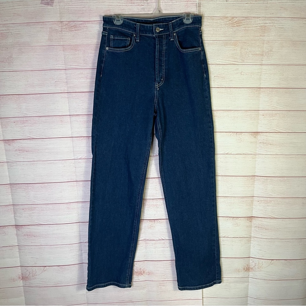 Wild‎ Fable Super Hidden Button Fly High-Rise Straight Leg Jeans Size 8